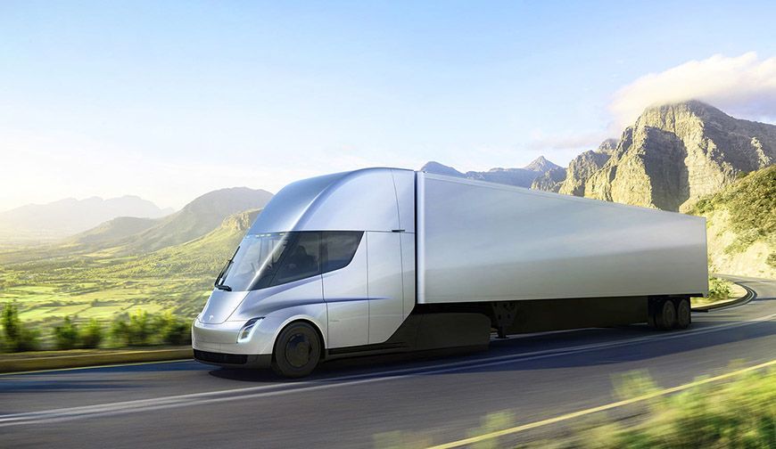 Tesla’s elektrische vrachtwagen maakt eerste commerciële rit